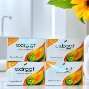 Extract Papaya Calamansi Whitening Herbal Soap