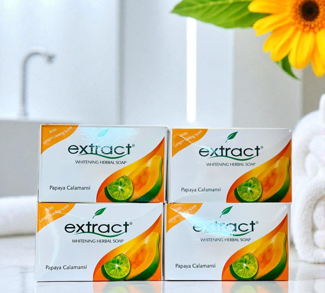 Extract Papaya Calamansi Whitening Herbal Soap