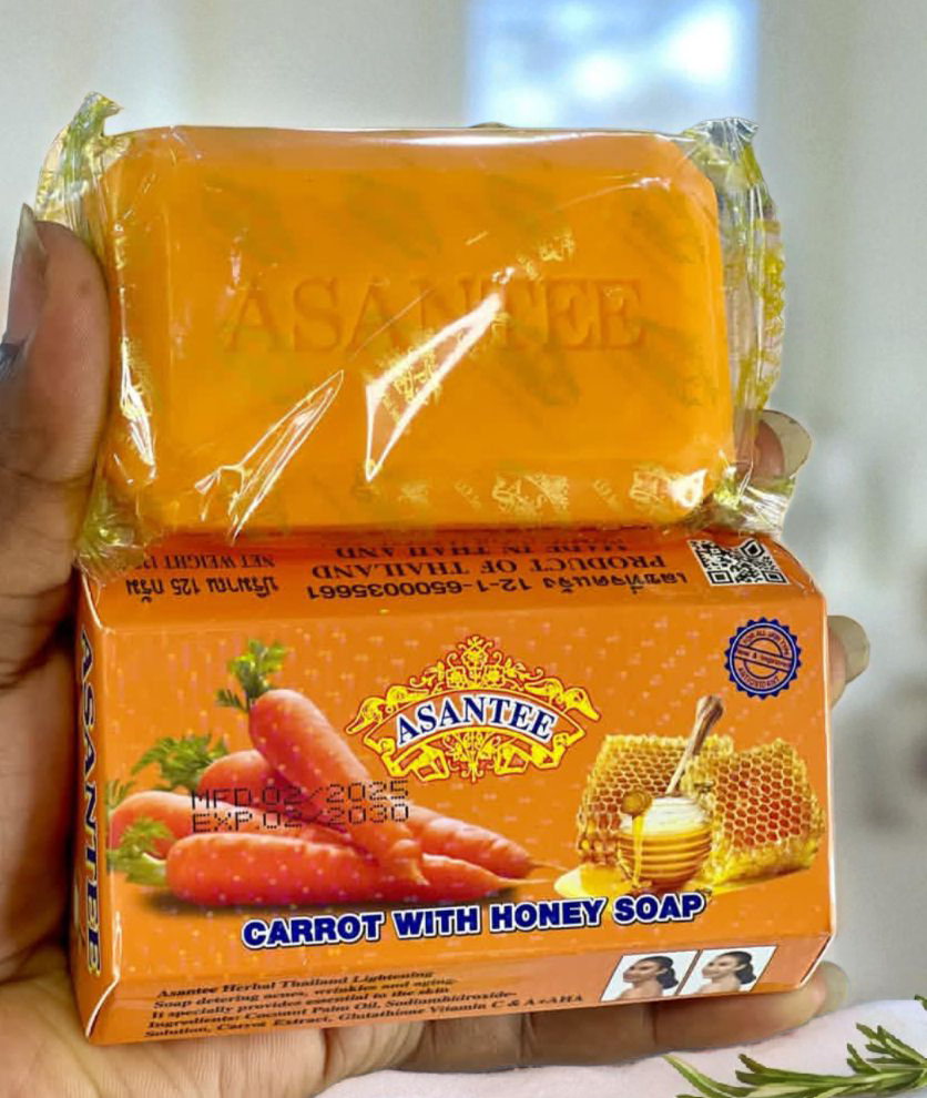 Asantee Carrot with Honey Soap