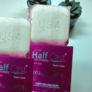 glow half cast extra fairness purifying bar soap